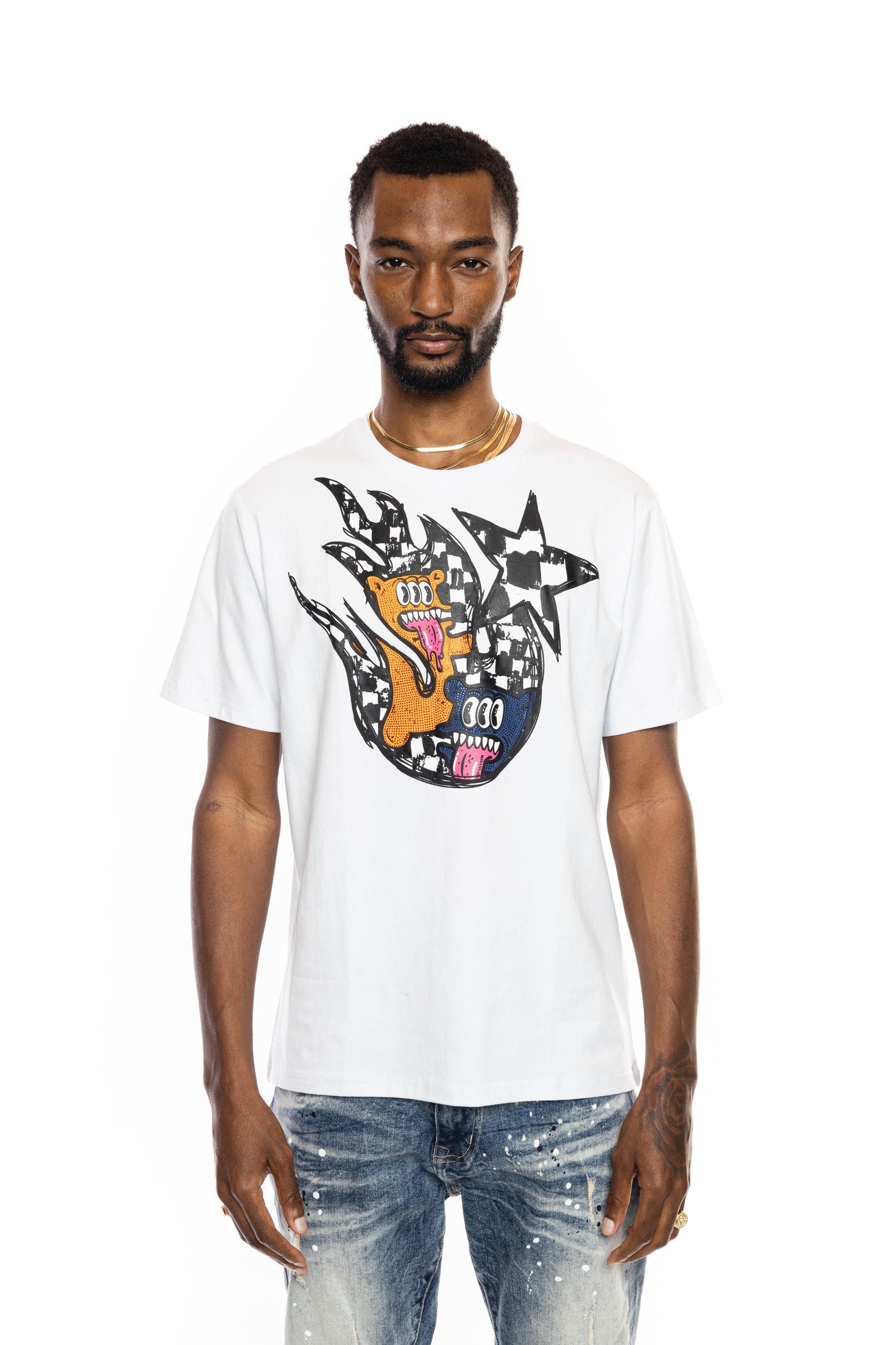 Smoke Rise Men's Tee-White - Hibbett | City Gear